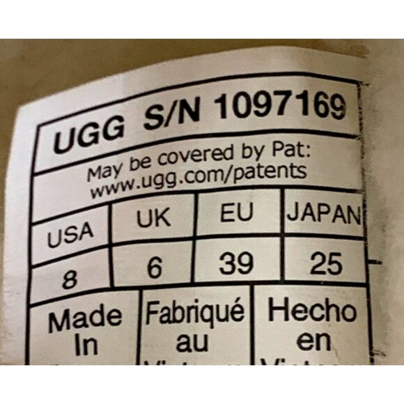 UGG Sheepskin Fluff yeah Slide Slipper Sandal Size 8 Rainbow GUC 1097169 7941 - Picture 2 of 10